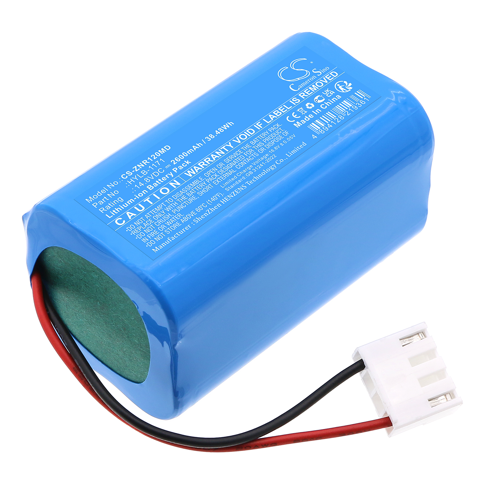EDANINS ECG-3A Medical Replacement Battery 14.8V 5200mAh