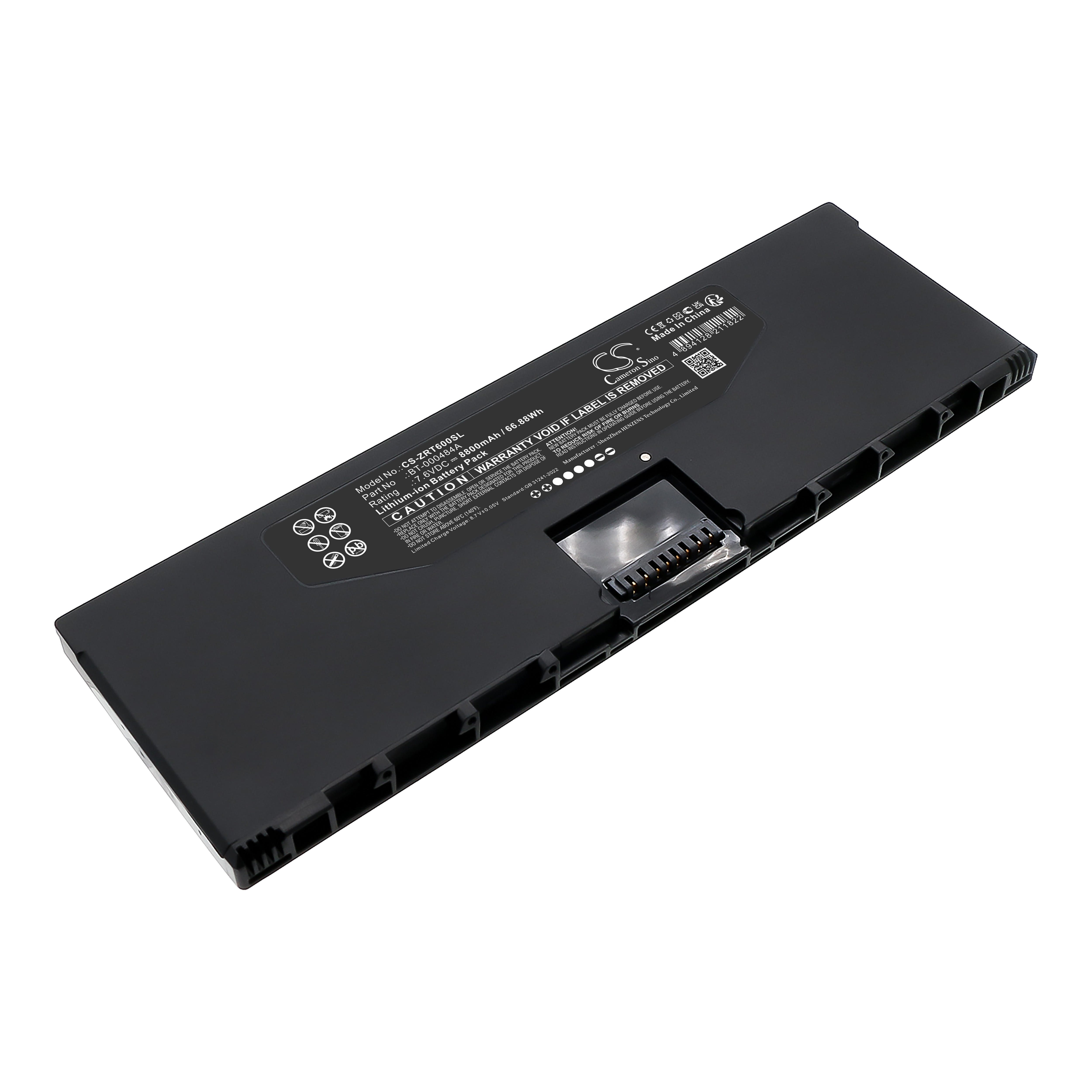 Zebra ET6X BT-000484A Tablet Replacement Battery 8800mAh
