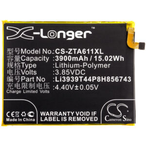 ZTE Blade A6 Max Blade Max 2s Z6410S Mobile/SmartPhone Replacement Battery 3900mAh