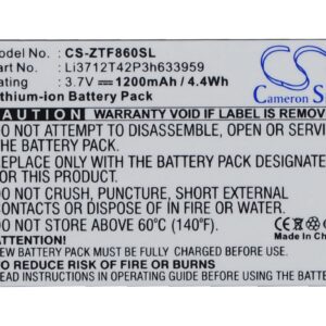 Telstra E700 F860 F868 F866 I909 Mobile/SmartPhone Replacement Battery 1200mAh