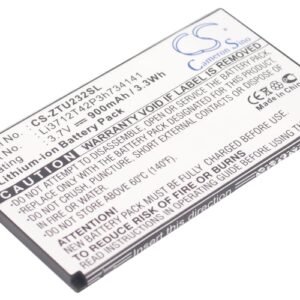 ZTE N960 U236 X920 Li3712T42P3h734141 Mobile/SmartPhone Replacement Battery 900mAh