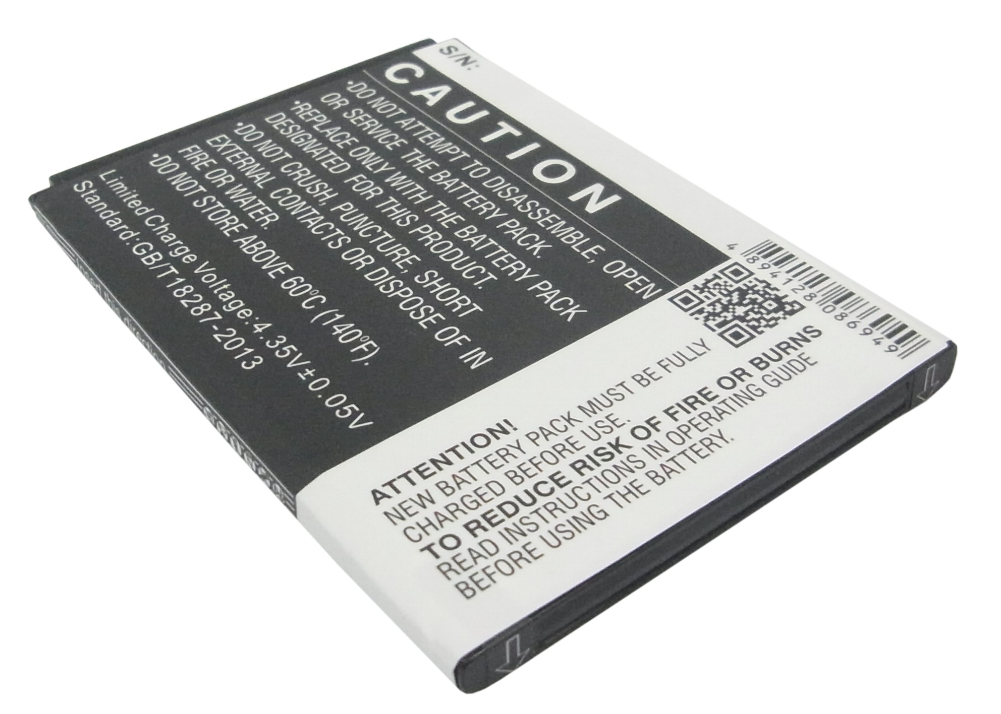 Amazing A6 ZTE Grand X Quad Replacement Battery 2500mAh