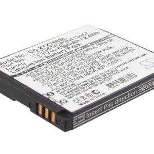 Orange Vegas T-Mobile Vairy Touch ZTE A36 ZTE A37 Replacement Battery 650mAh