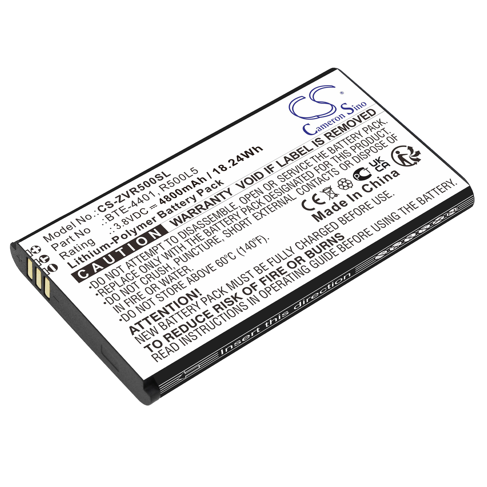 Orbic BTE-4401 Wireless Router Replacement Battery 4800mAh