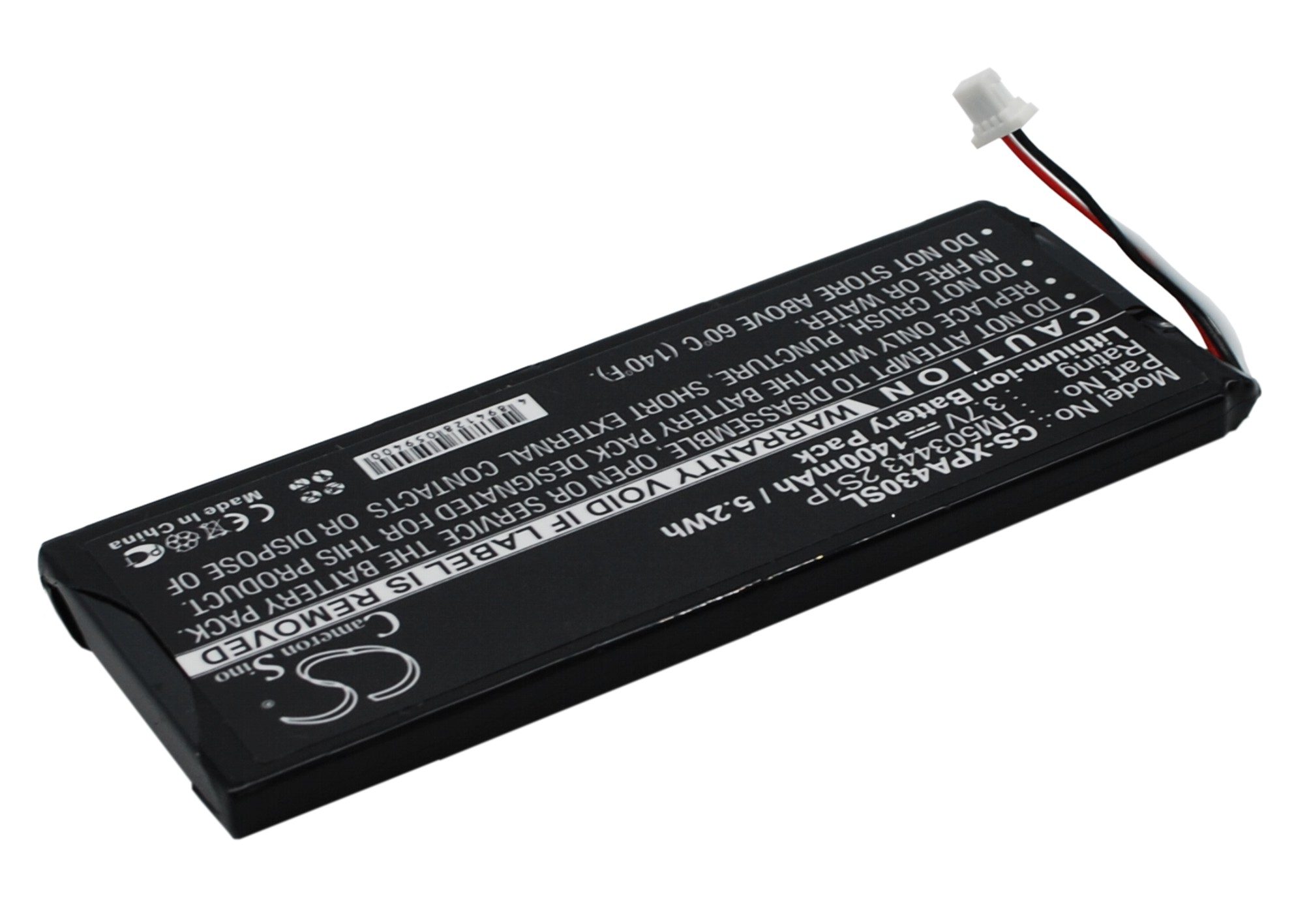 1400 mAh for Xpend TM503443 2S1P