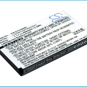 ZTE V190 V260 V270 V280 V290 V300 V617 V716 V717 Replacement Battery 600mAh