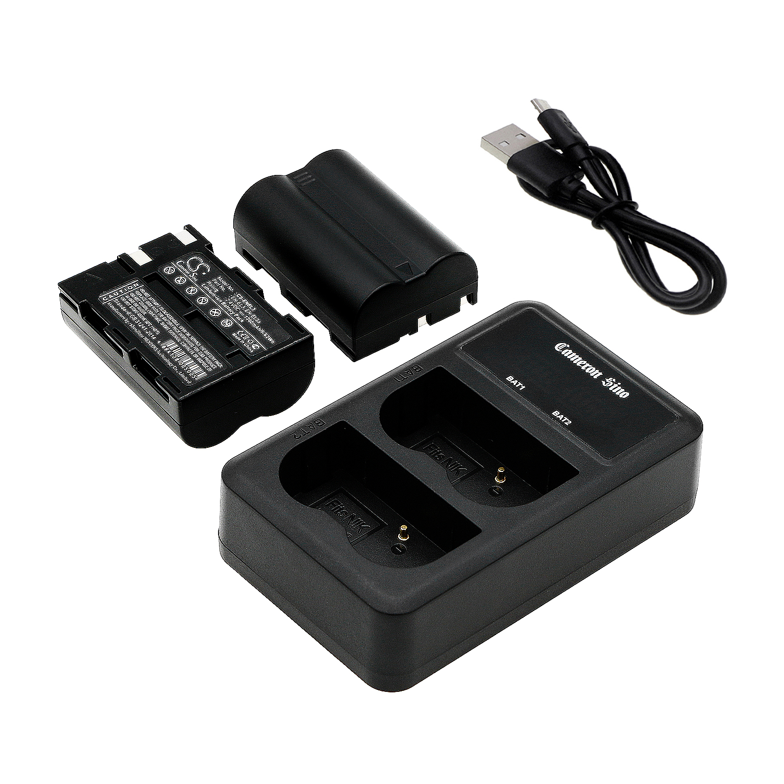 Nikon D100 D200 D300 D50 D70 D80 D90 EN-EL3 MH-18a Replacement Battery