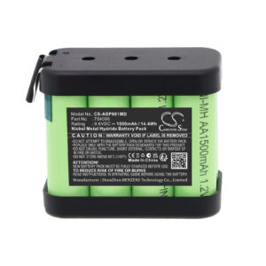 1500mAh Replacement Battery for Ascor syringe pump, 784096