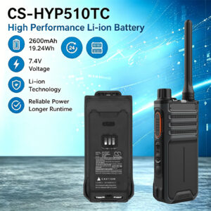 Hytera BL1507 Two-Way Radio Replacement Battery 2600mAh