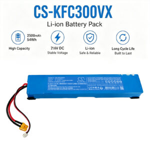 2500mAh Replacement Battery for Karcher FCV 3 Vacuum Mop, 9.774-978-0