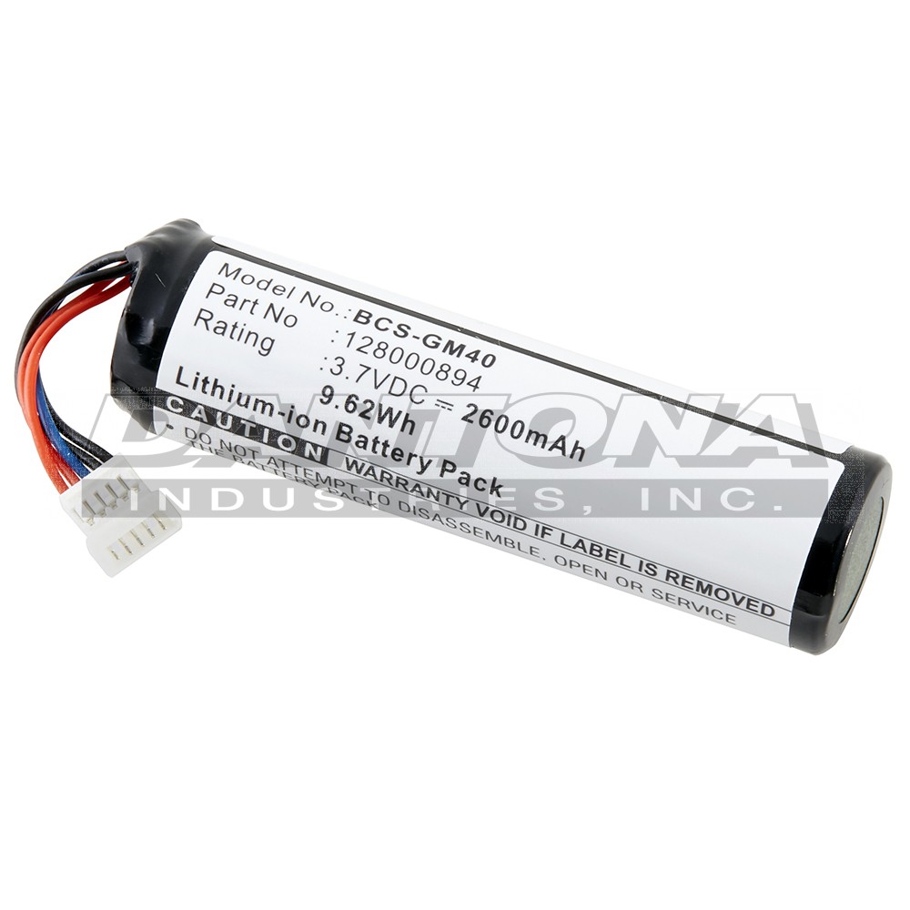 Gryphon 128000894 GM4100 RBP-GM40 Barcode Scanner Replacement Battery