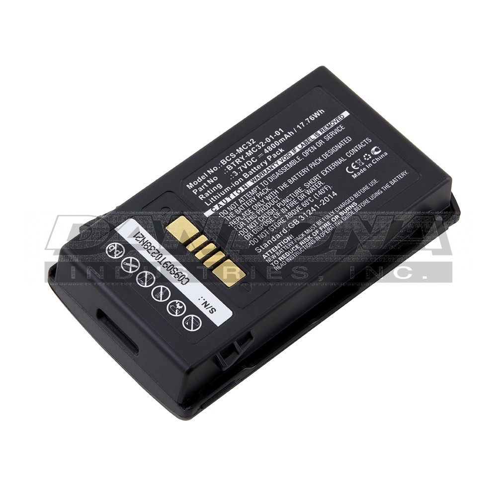 Motorola BTRY-MC32-01-01 Replacement Battery 3.7V 5200mAh