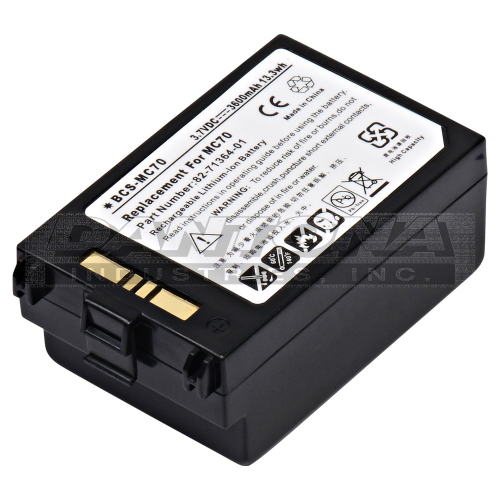 Motorola 82-71363-02 Replacement Battery 3.7V 3600mAh