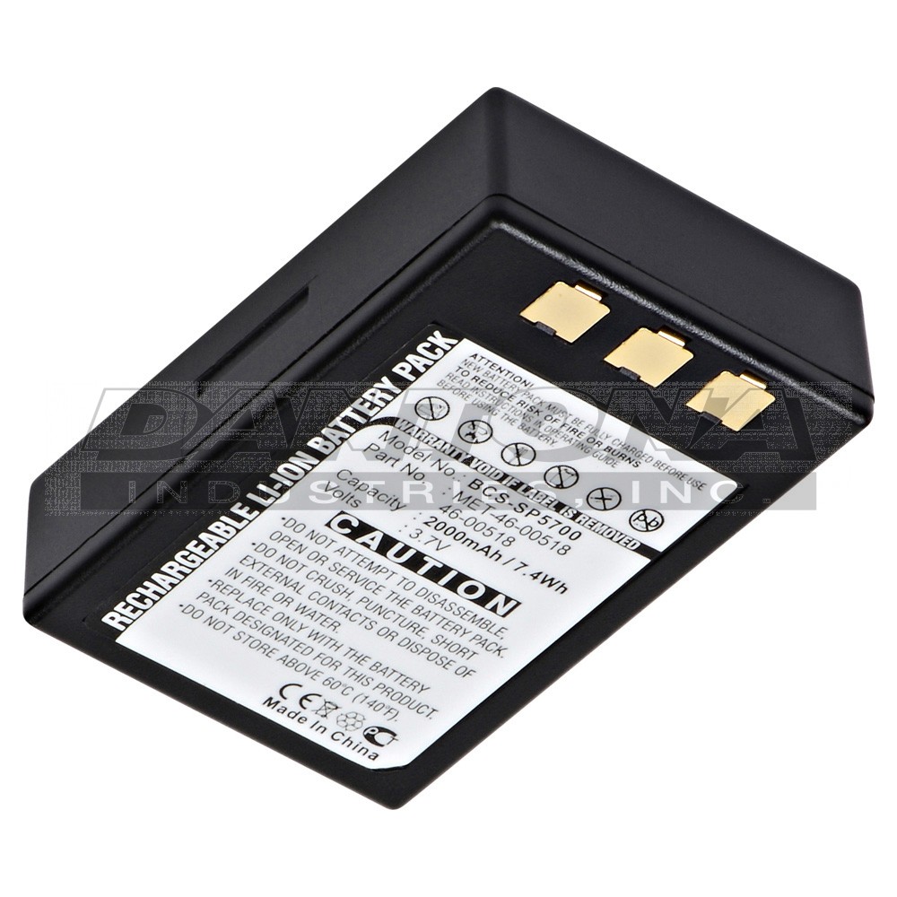 Metrologic MET-46-00518 Replacement Battery 3.7V 2000mAh