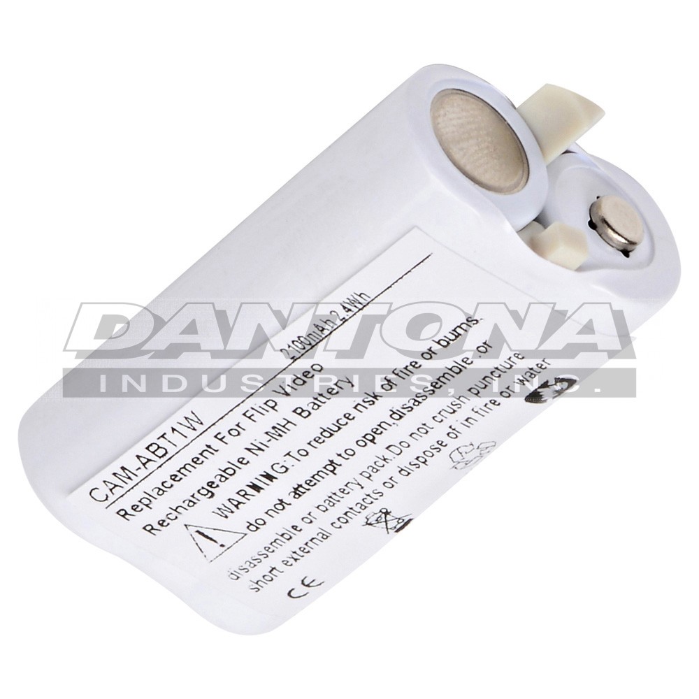 Cisco ABT1W BNH-375 U260 Flip Ultra Camcorder Replacement Battery 2.4V 1800mAh