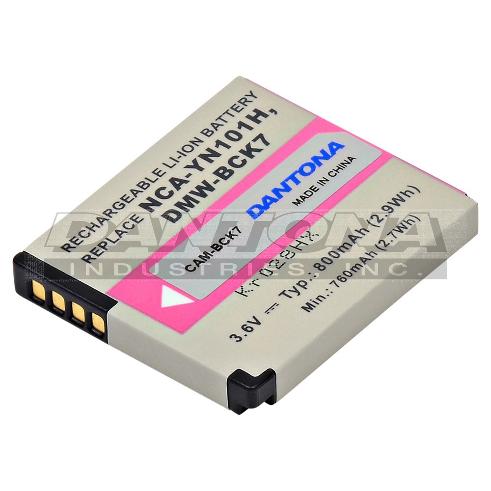 Interstate CAM0248 DMW-BCK7 DMW-BCK7E DMW-BCK7PP Replacement Battery