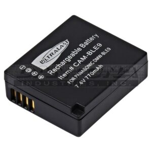 Panasonic DMC-GF3 DMW-BLE9E Replacement Battery 7.4V 770mAh