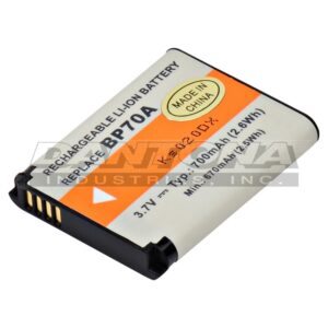 Samsung AQ100 BP-70A Camcorder Replacement Battery 740mAh