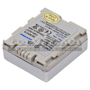 Digipower BLI-230 BP-PNU07 CGA-DU06 CGA-DU07 Replacement Battery 7.2V 600mAh