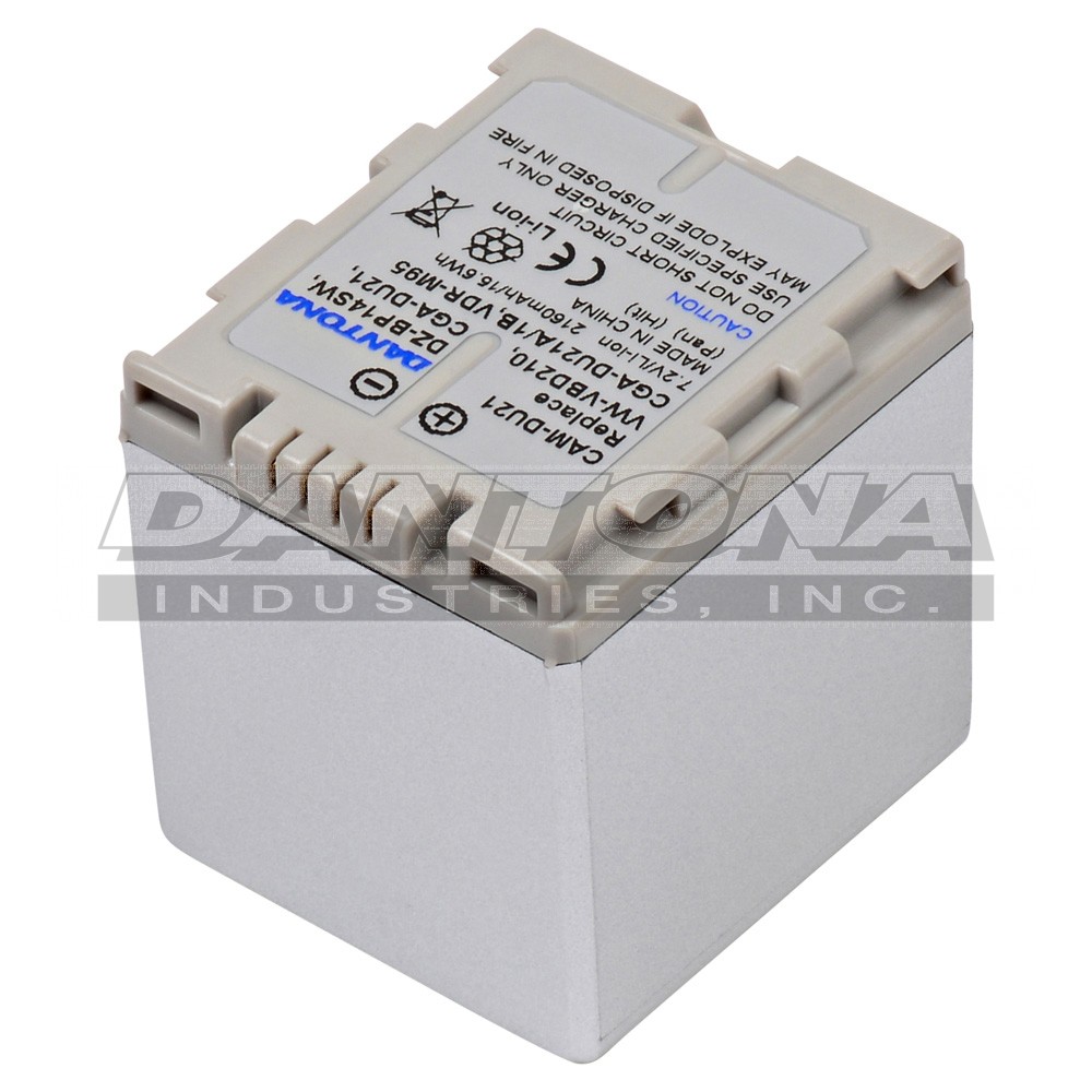 Digipower BP-PNU21 CGA-DU06 Replacement Battery 7.2V 2100mAh