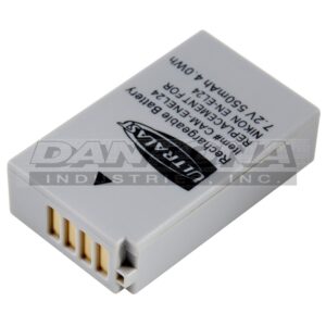 Nikon 1 J5 EN-EL24 VFB11901 Digital Camera Replacement Battery 7.2V 550mAh