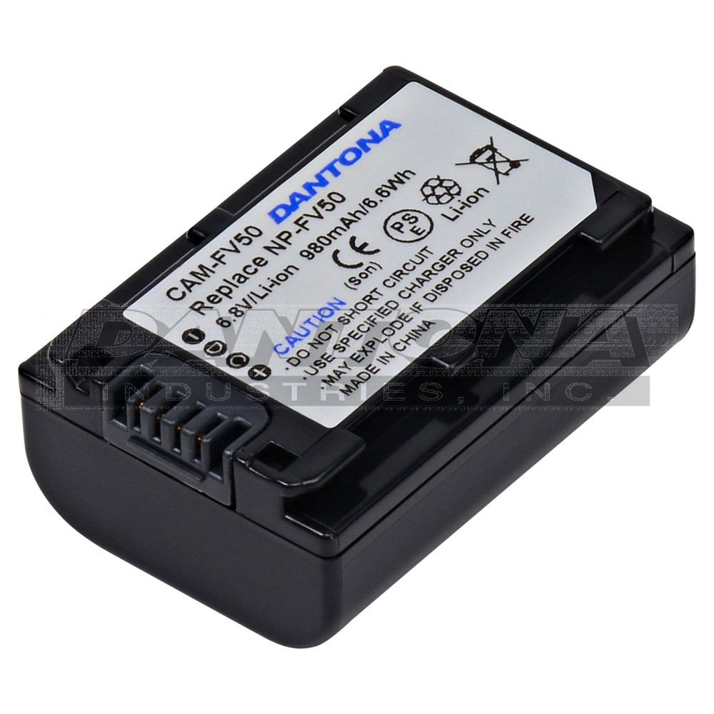Sony DCR-HDR115 DCR-HDR116 DCR-HDR505 DCR-SR58 Replacement Battery 7.2V 650mAh