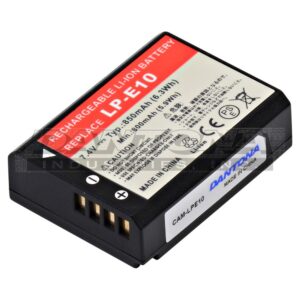 Canon 77396 EOS 1100D LPE10 Replacement Battery 7.4V 850mAh