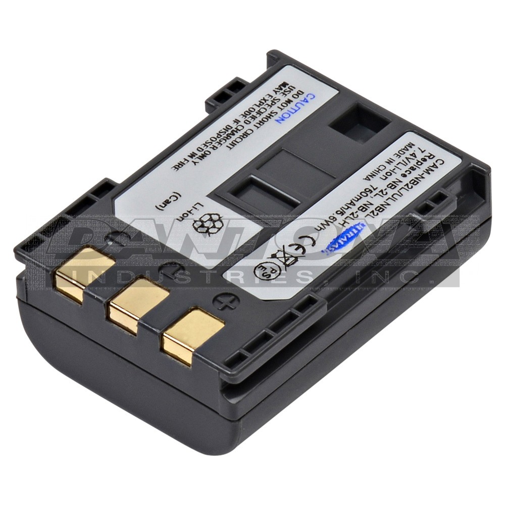 Canon 7302A001AA BLI-204 BP-2L12 BP-2L14 Camcorder Replacement Battery 7.2V 760mAh
