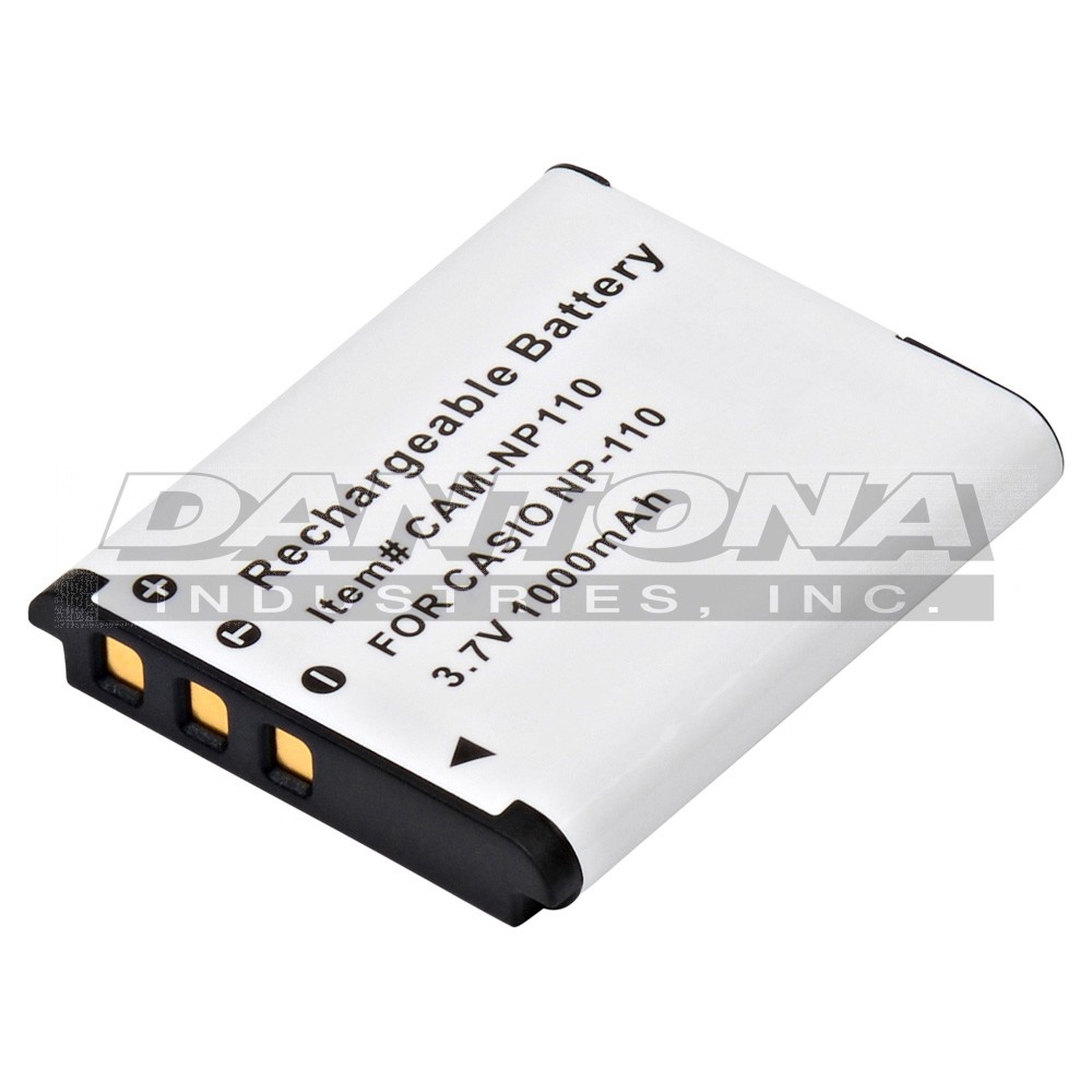 Casio Exilim EX-Z2000 Replacement Battery 3.7V 1000mAh