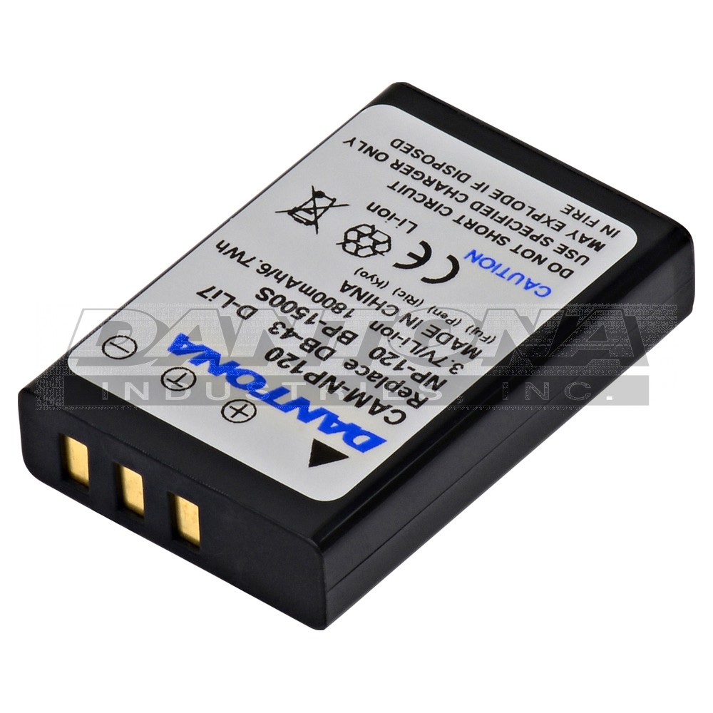 Digipower ADS120 BLI-228 Replacement Battery 3.7V 1800mAh
