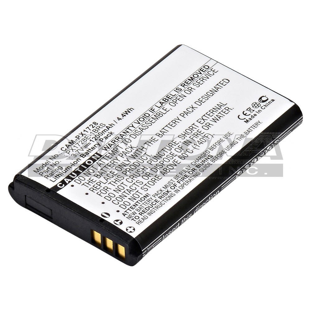 Toshiba 084-07042L-072 Camileo AIR 10 Camcorder Replacement Battery 3.7V 1200mAh