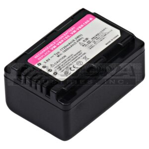 Panasonic HC-V10 HC-V500 HC-V700 HDC-80K Replacement Battery 3.6V 1600mAh