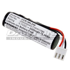 Ingenico 295006044 F26401964 IWL220 IWL250 Replacement Battery 3.7V 2200mAh