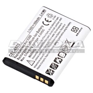 Cobra 2135 3230 5140 5200 Replacement Battery 3.7V 900mAh