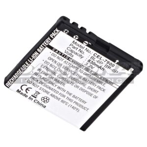 Nokia 6500 7900 BL-6P BP-6P Replacement Battery 3.7V 830mAh