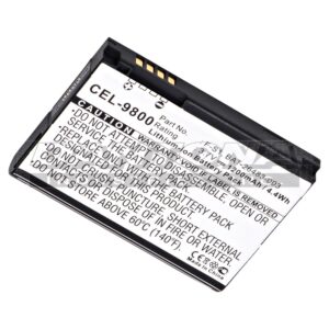 Blackberry 17-1187 Cell Phone Replacement Battery 1200mAh