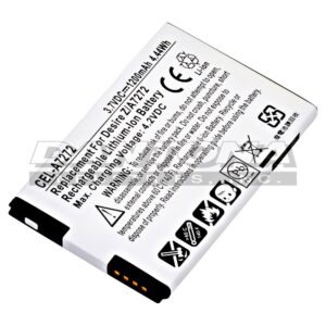HTC 35H00140-00M 35H00140-01M 35H00152-01M Replacement Battery 3.7V 1200mAh