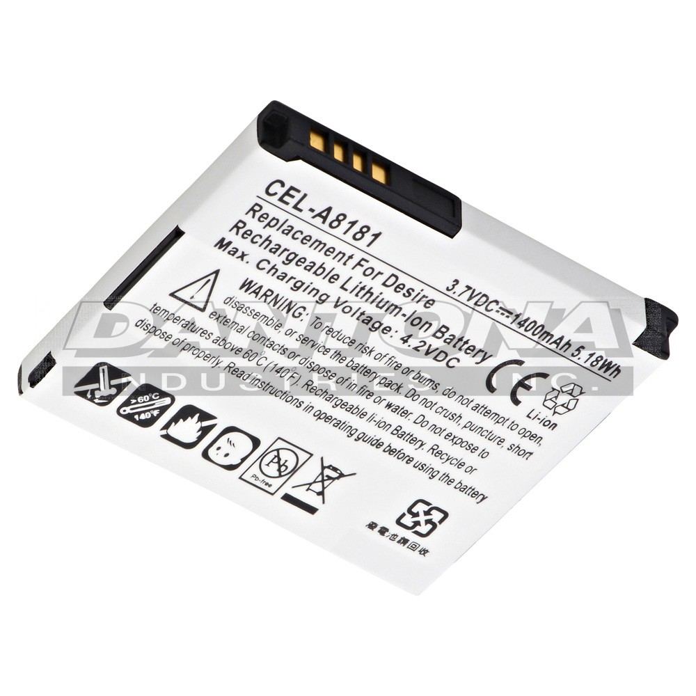 HTC 35H00132-00M 35H00132-05M A8181 A8383 Replacement Battery 3.7V 1400mAh