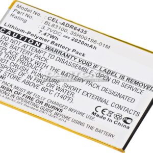 HTC 35H-00196-01M 35H-00196-04M 6435 LVW Replacement Battery 3.7V 2020mAh