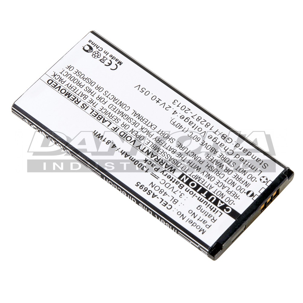 LG AS695 BL-480N EAC61758502 LGM695-R MS695 Optimus M Plus Replacement Battery