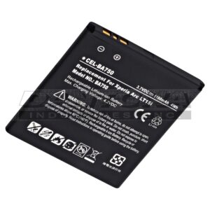 Sony Ericsson BA750 X12 Replacement Battery 3.7V 1100mAh