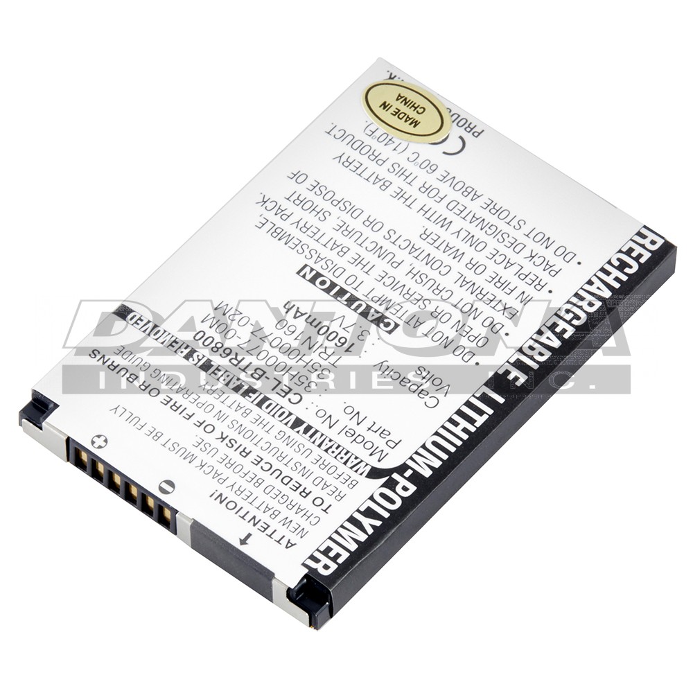 Audiovox 35H00077-00M Replacement Battery 3.7V 1250mAh