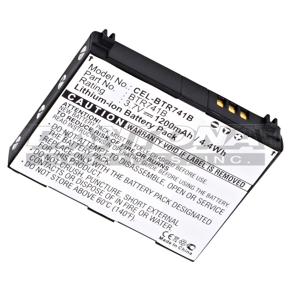 Casio BTR741B GzOne Brigade Replacement Battery 3.7V 1200mAh