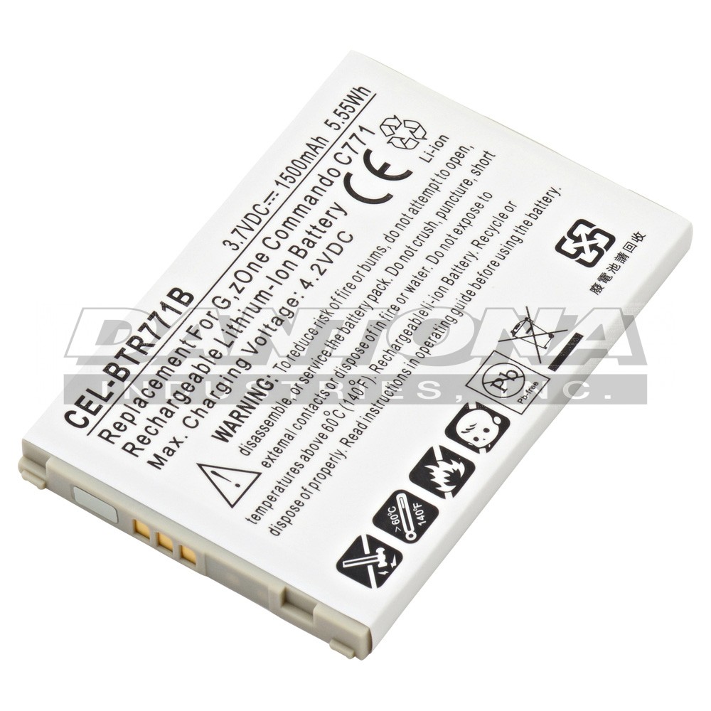 Casio BTR771B Commando C771 Replacement Battery 3.7V 1500mAh