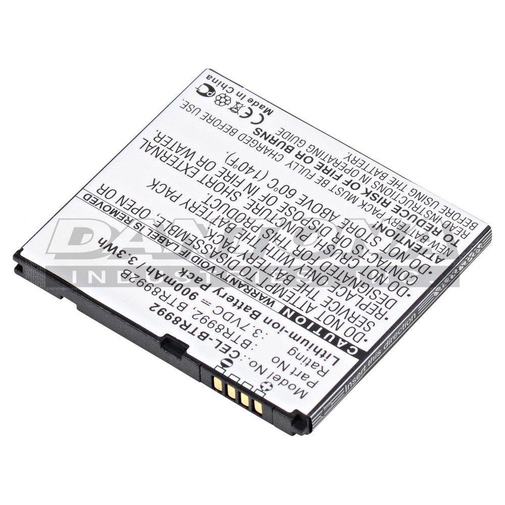Pantech 8992 HotShot BTR8992 Replacement Battery 3.7V 900mAh