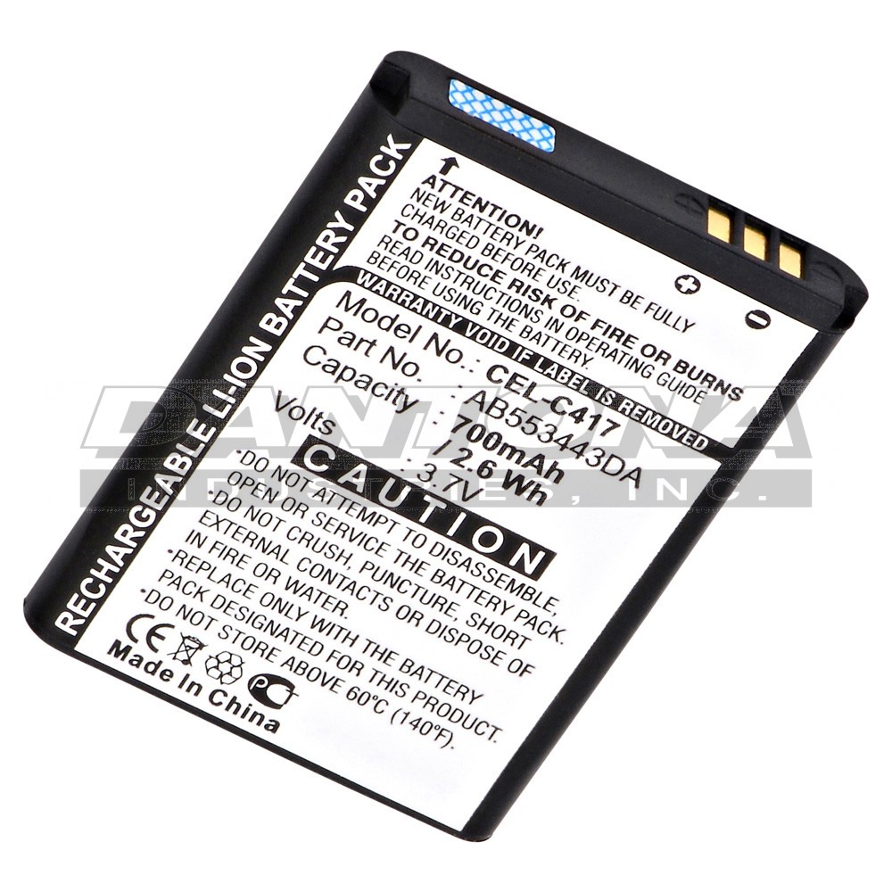 Radio Shack 17-1121 17-1319 Replacement Battery 3.7V 700mAh
