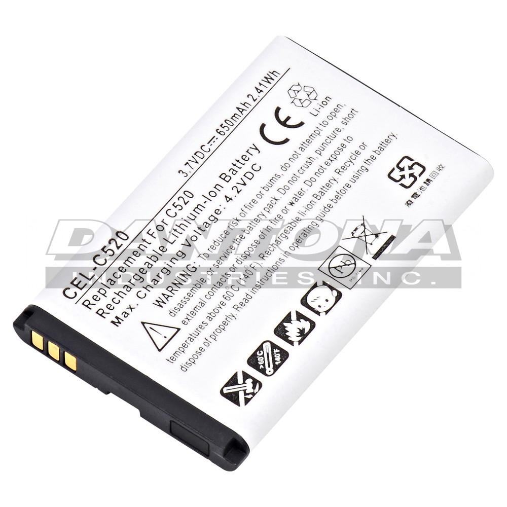 Pantech 5HTB0024W0A Cell Phone Replacement Battery 750mAh