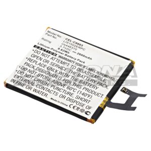 Sony C6602 C6616 Fusion Replacement Battery 3.7V 2600mAh