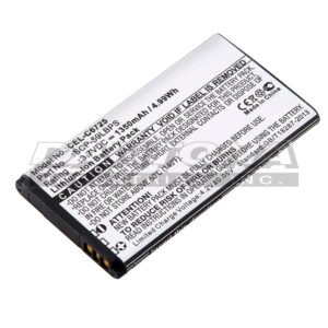 Kyocera BLI-1339-1.3 C6725 C6730 Hydro Icon Replacement Battery 3.7V 1350mAh