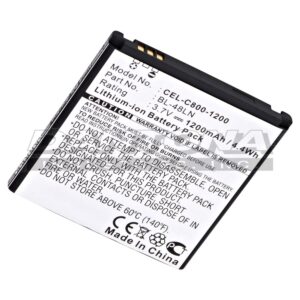 LG BL-48LN C800 C800DG C800G C800VL Elite Elite LS696 Replacement Battery
